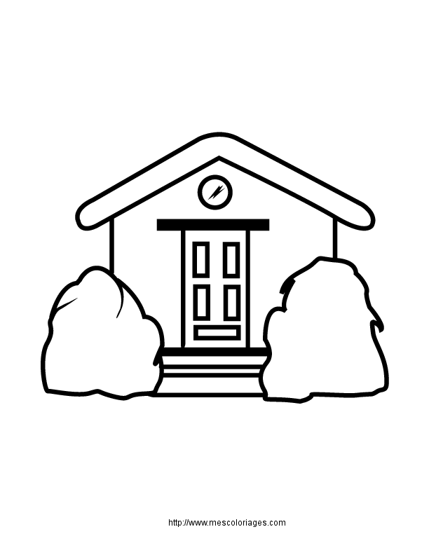 Domy i mieszkania kolorowanki